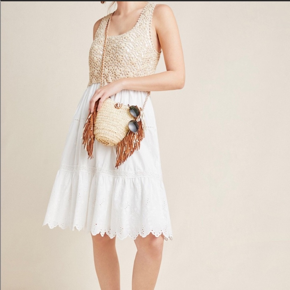 Anthropologie beach summer Dress!